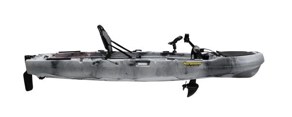 Nordmann® Hunter 10.5 Angelkajak Sit on Top inkl. Zahnstangen-Pedalantrieb - Camo/Navy - Outdoor Monkey