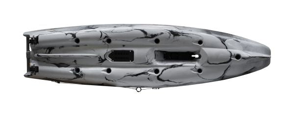 Nordmann® Hunter 10.5 Angelkajak Sit on Top inkl. Zahnstangen-Pedalantrieb - Camo/Navy - Outdoor Monkey