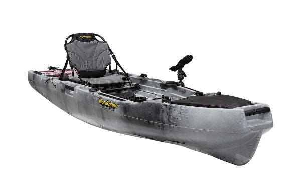 Nordmann® Hunter 10.5 Angelkajak Sit on Top inkl. Zahnstangen-Pedalantrieb - Camo/Navy - Outdoor Monkey