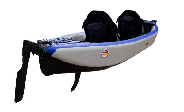 Nordmann® I-Kajak Racer 470 Drop Stitch Luftkajak 2-Sitzer inkl. Sitze, Paddel und Zubehör - Outdoor Monkey