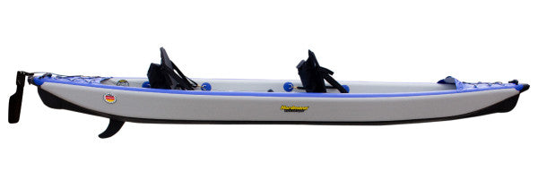 Nordmann® I-Kajak Racer 470 Drop Stitch Luftkajak 2-Sitzer inkl. Sitze, Paddel und Zubehör - Outdoor Monkey