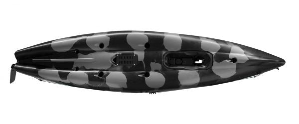 Nordmann® Raptor 11.8 Angelkajak Sit on Top inkl. Zahnstangen-Pedalantrieb - Camo/Black - Outdoor Monkey