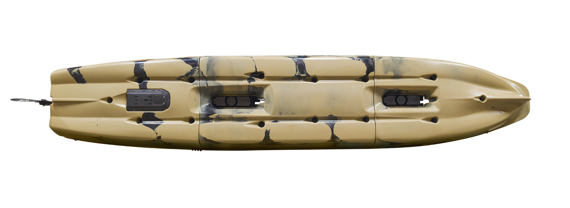 Nordmann Viper 14.3 Duo Angelkajak Camo Sand Unterseite