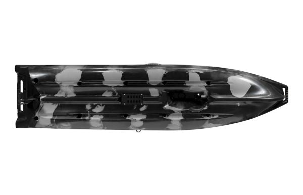 Nordmann® Orca 12.5 Angelkajak Sit on Top inkl. Zahnstangen-Pedalantrieb - Camo/Black - Outdoor Monkey