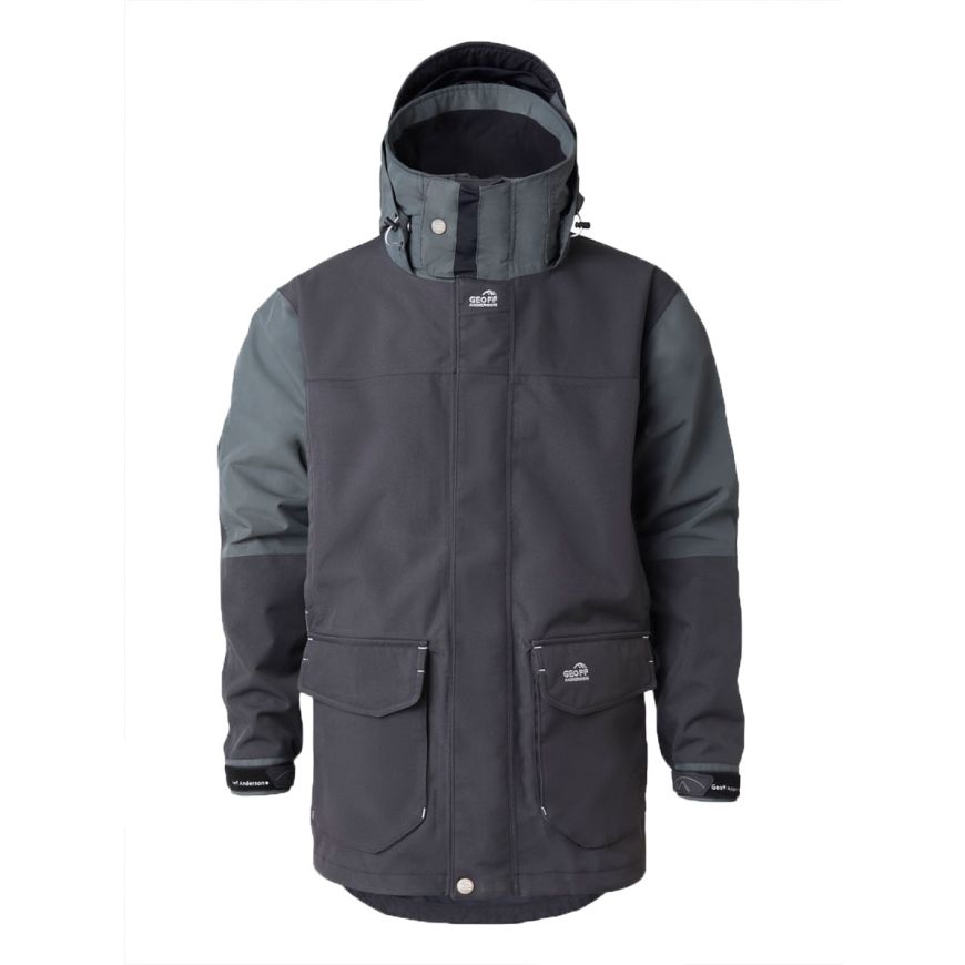 GEOFF ANDERSON Dozer Jacke Rough - schwarz