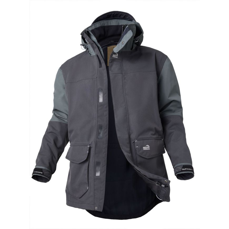 GEOFF ANDERSON Dozer Jacke Rough - schwarz