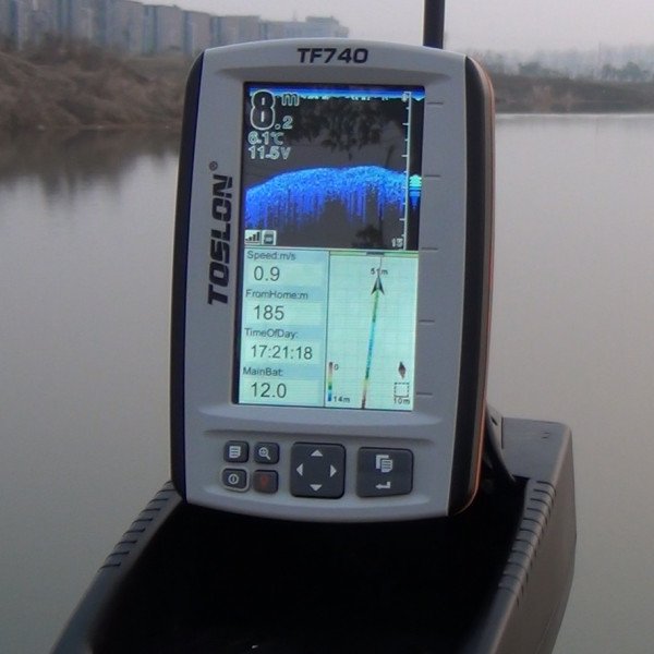Carp Royal Toslon TF740 mit GPS Autopilot Kompass für Futterboote