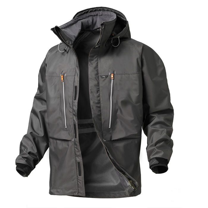 GEOFF ANDERSON Tuva Jacke - dunkelgrau