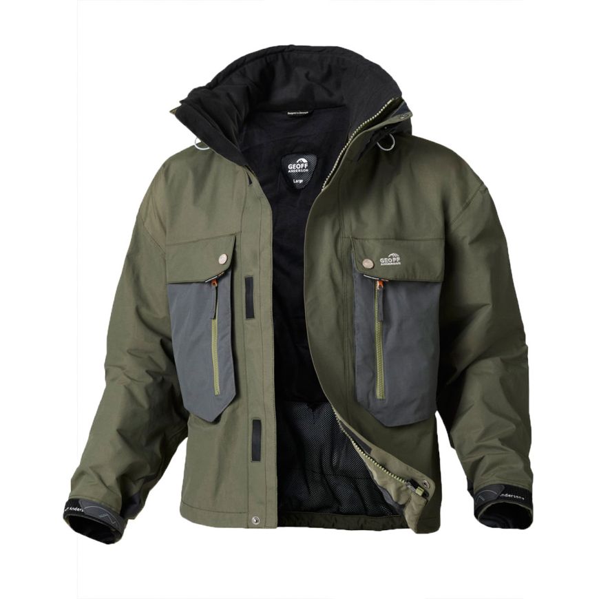 GEOFF ANDERSON WS light Watjacke - grün