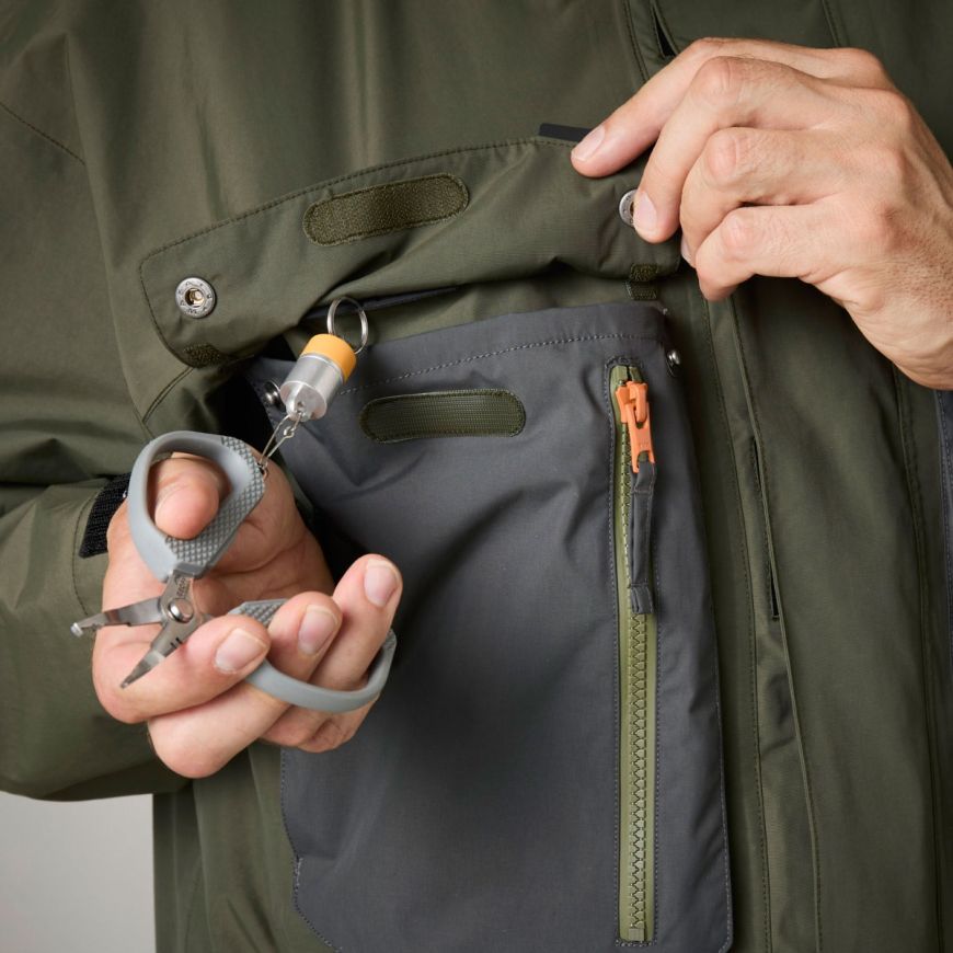 GEOFF ANDERSON WS light Watjacke - grün