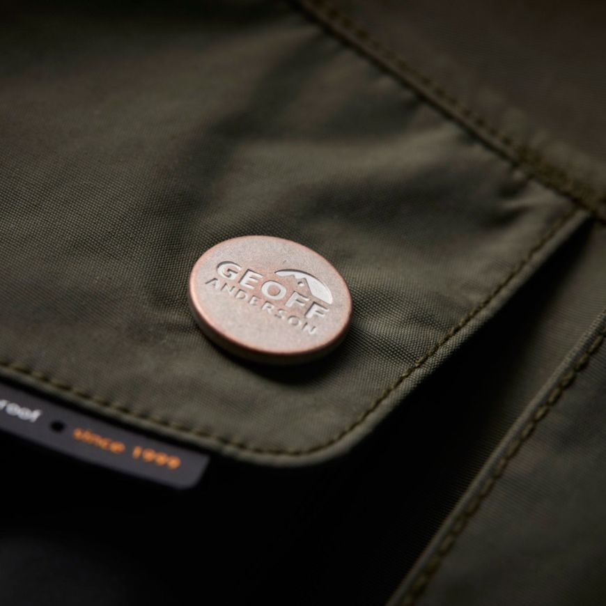 GEOFF ANDERSON WS light Watjacke - grün