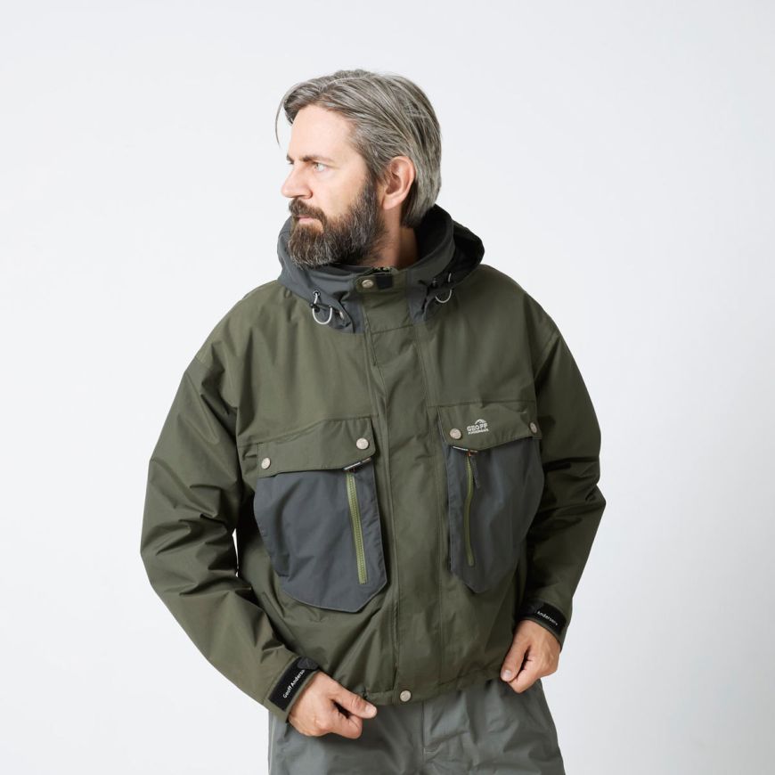 GEOFF ANDERSON WS light Watjacke - grün