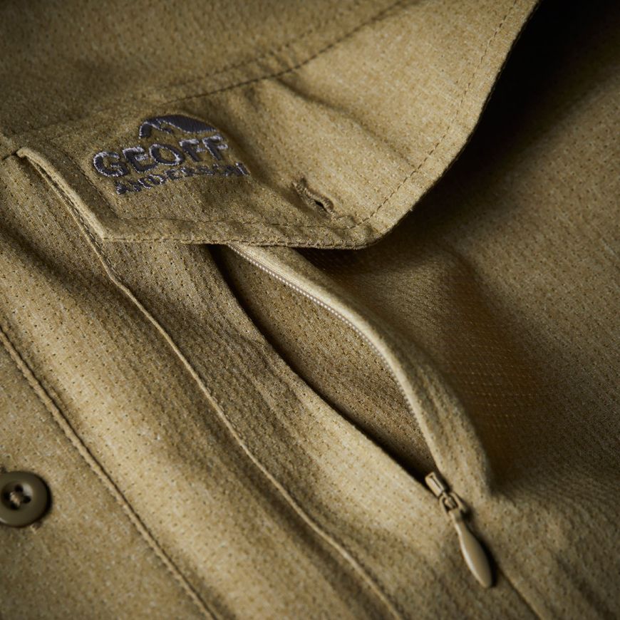 GEOFF ANDERSON Zulo 2 Hemd kurzarm - grün