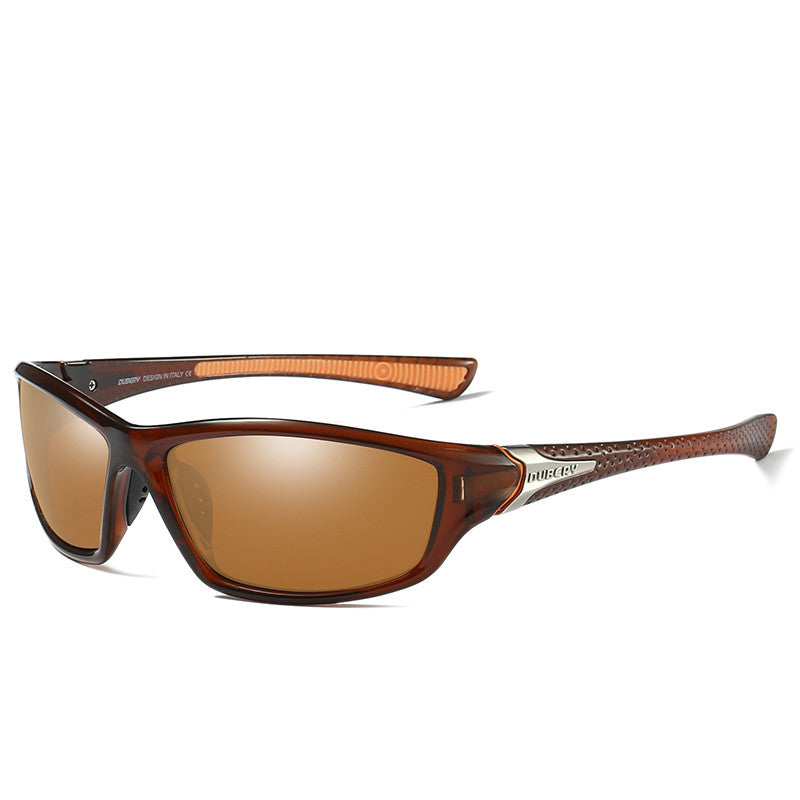 Polarisierte Herren-Sportsonnenbrille- Ultraleicht, Original Square-Design