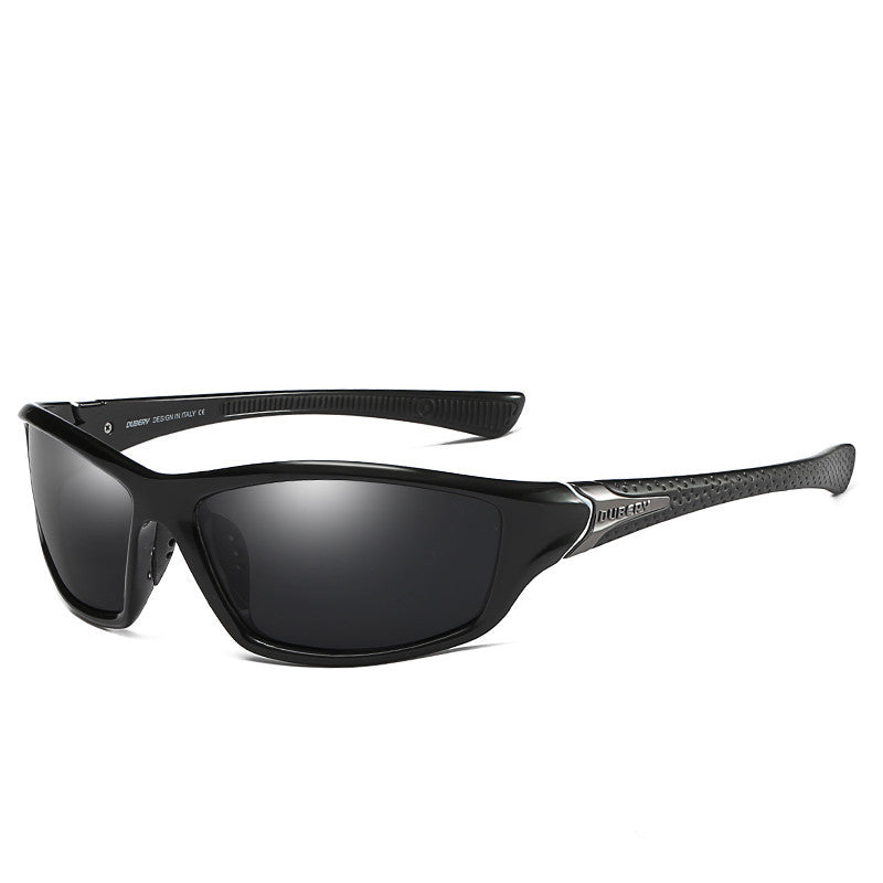 Polarisierte Herren-Sportsonnenbrille- Ultraleicht, Original Square-Design