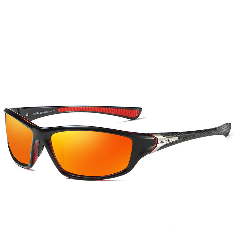 Polarisierte Herren-Sportsonnenbrille- Ultraleicht, Original Square-Design