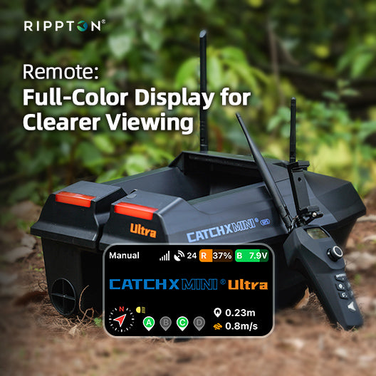 Rippton CatchX Mini GPS Ultra Futterboot
