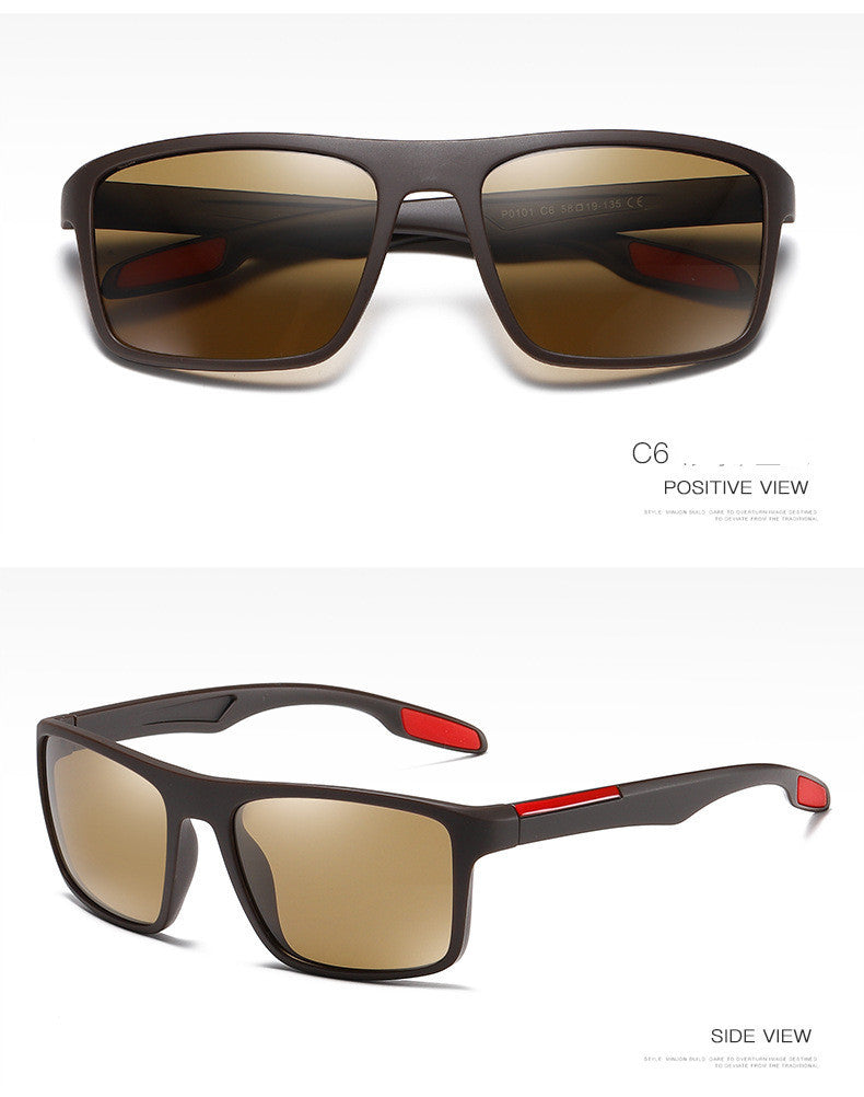 Polarisierte Herren-Sonnenbrille für Sport & Outdooraktivitäten