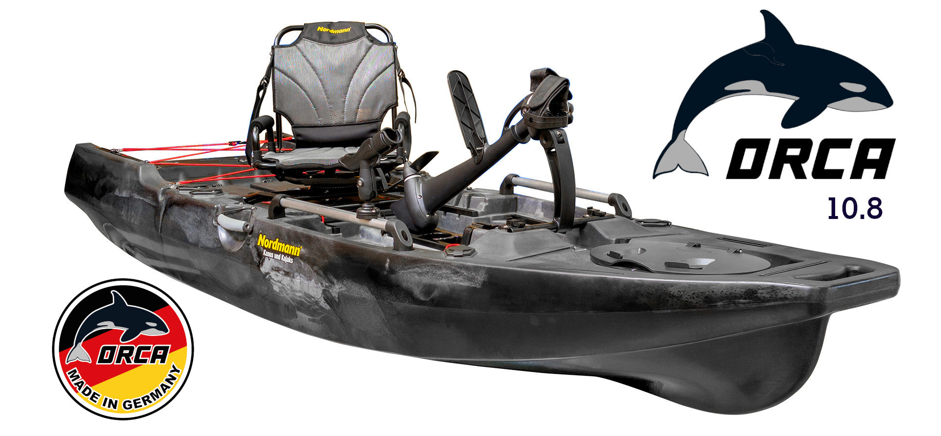 Nordmann Orca 10.8 Angelkajak Black