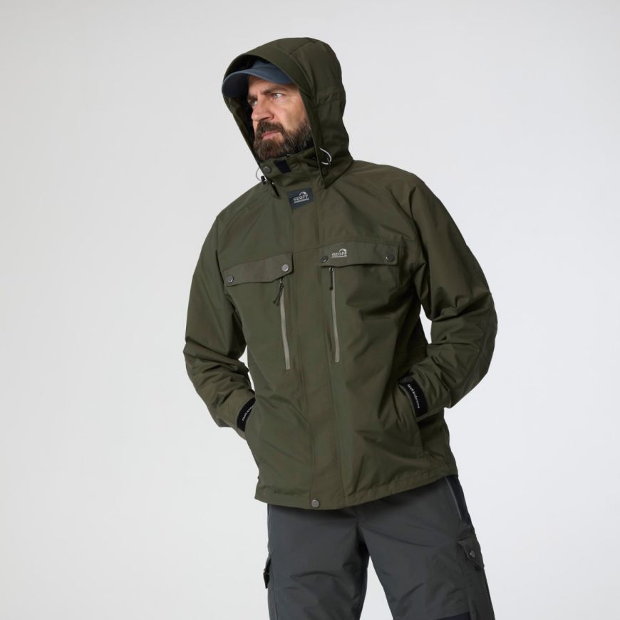 Dozer 7 Jacke dunkelgrün - Outdoor Monkey