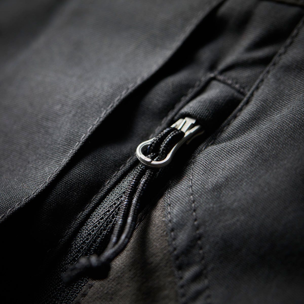 GEOFF ANDERSON Roxxo Hose kurzgestellt schwarz (-5 cm) - Outdoor Monkey