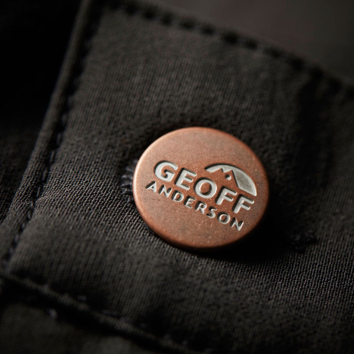 GEOFF ANDERSON Roxxo Hose kurzgestellt schwarz (-5 cm) - Outdoor Monkey