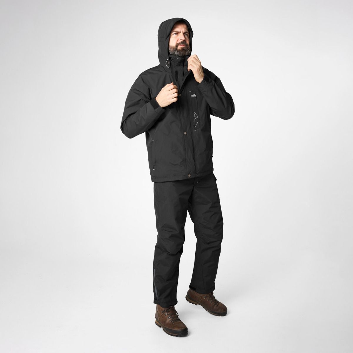 GEOFF ANDERSON Dozer Jacke Basis schwarz - Outdoor Monkey