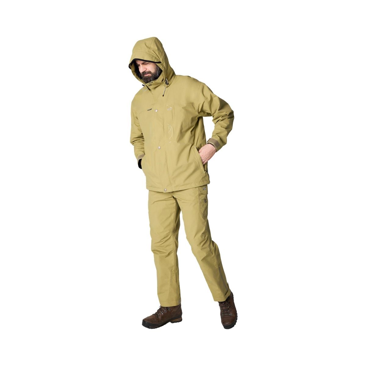 GEOFF ANDERSON Dozer Jacke Basis hellgrün (senfgelb) - Outdoor Monkey