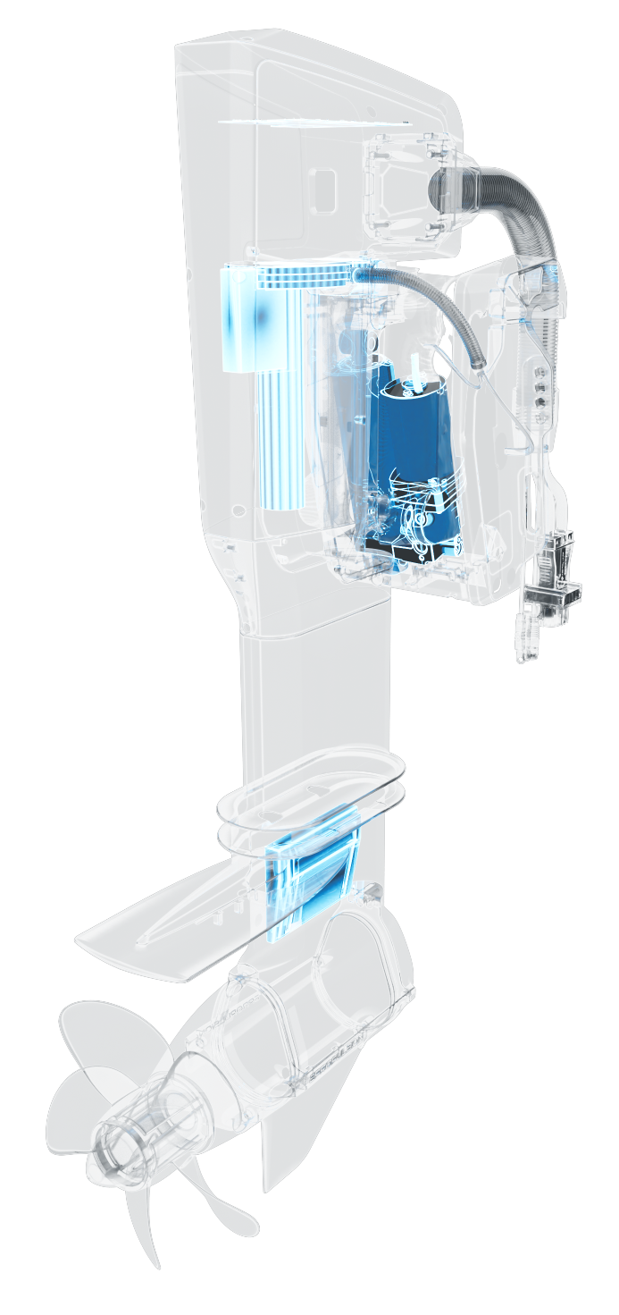 ePropulsion X20 Langschaft Detailansicht
