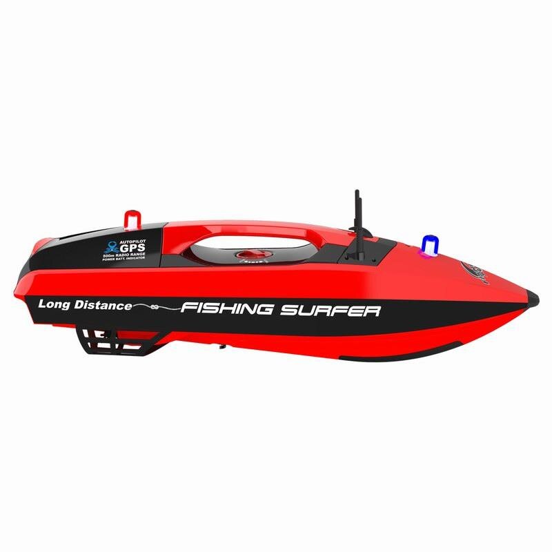 Futterboot Fishing Surfer rot RTR mit GPS V2 - Ansicht 1
