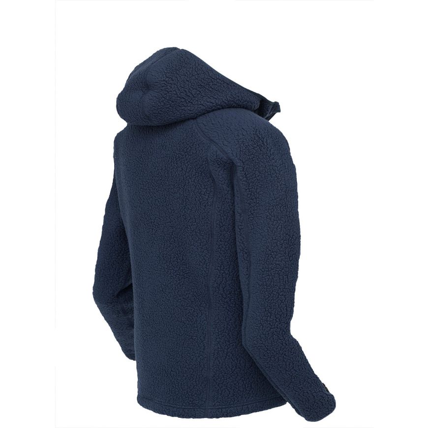 GEOFF ANDERSON Teddy Hoodie - blau