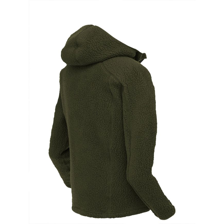 GEOFF ANDERSON Teddy Hoodie - grün