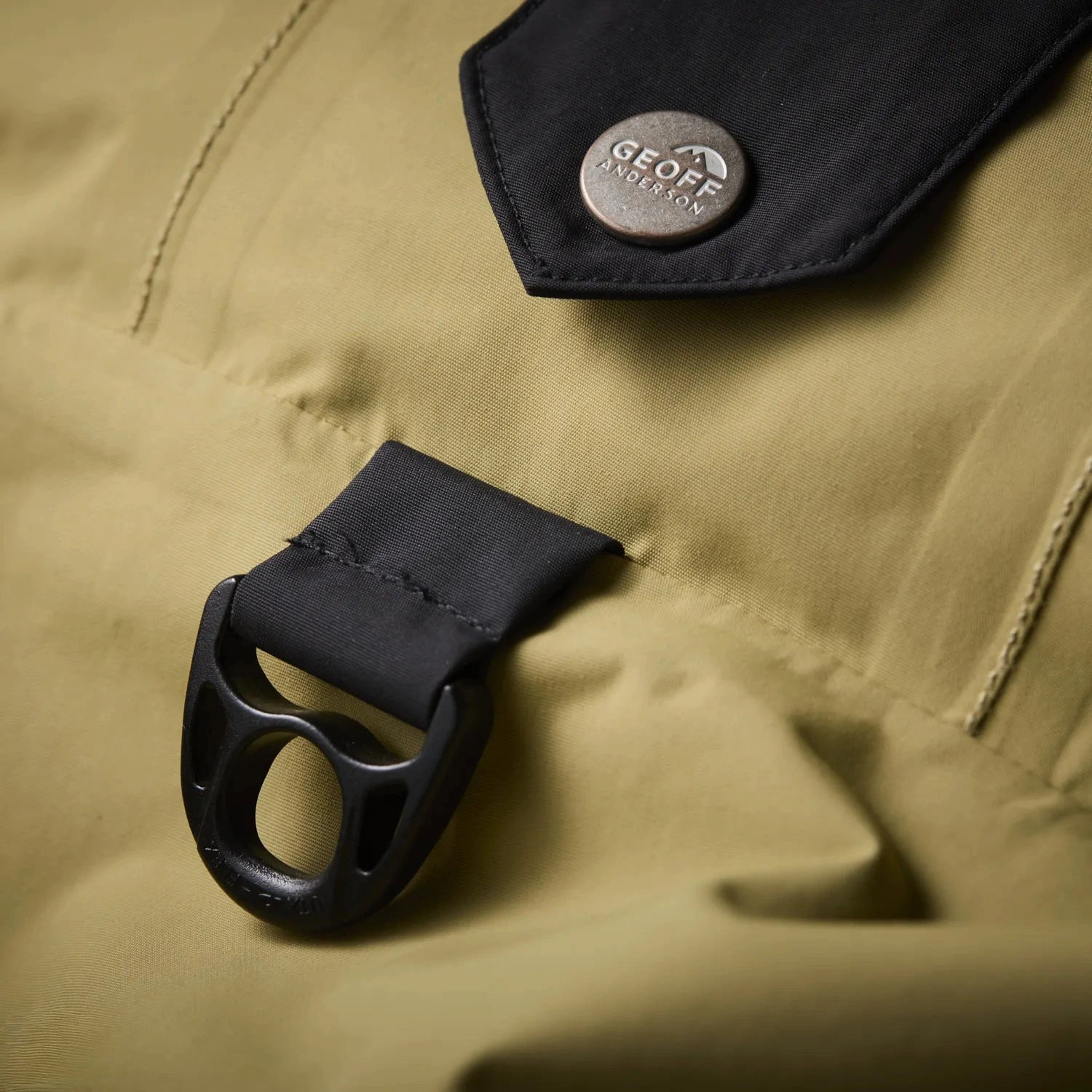 GEOFF ANDERSON WS Base Jacke - hellgrün