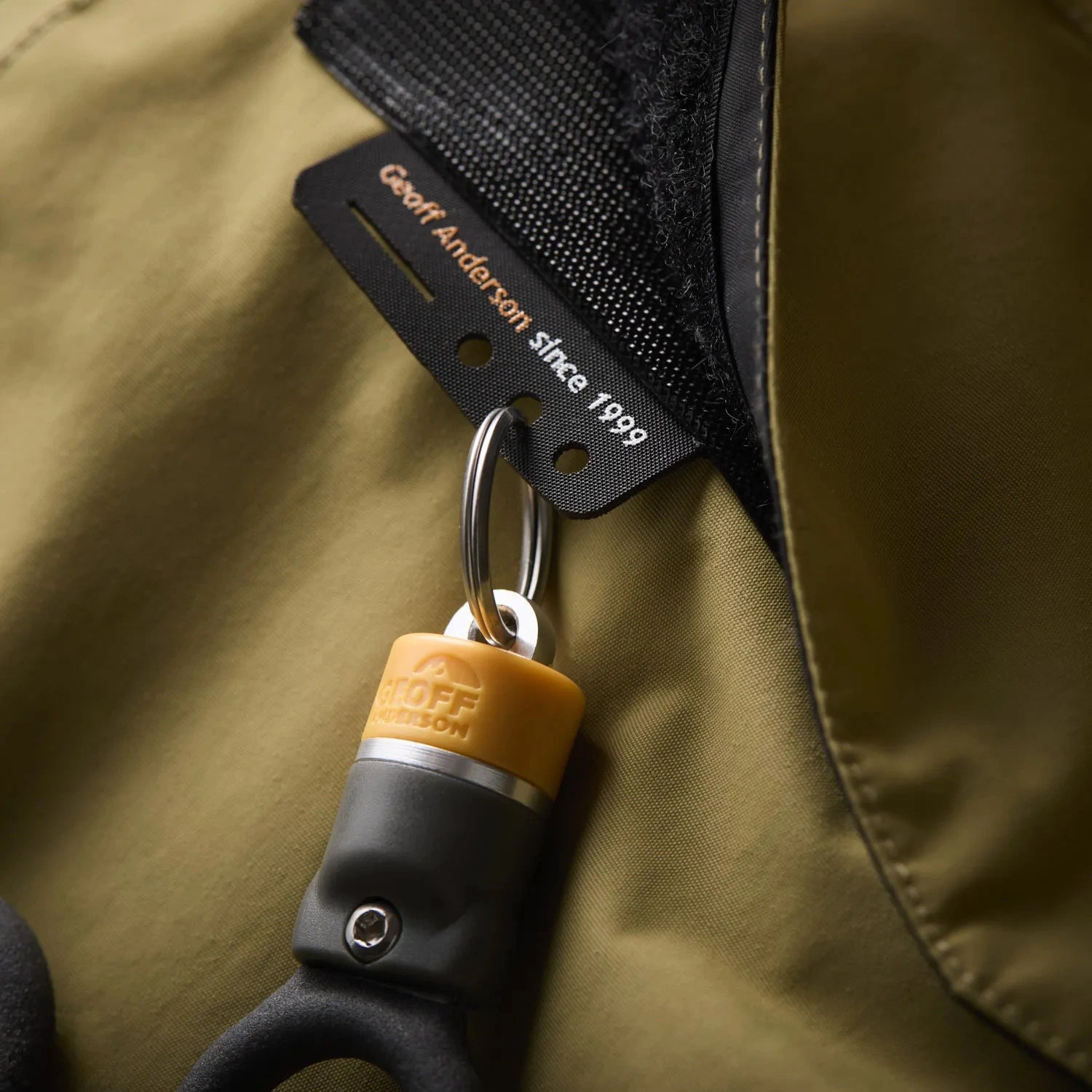 GEOFF ANDERSON WS Base Jacke - hellgrün