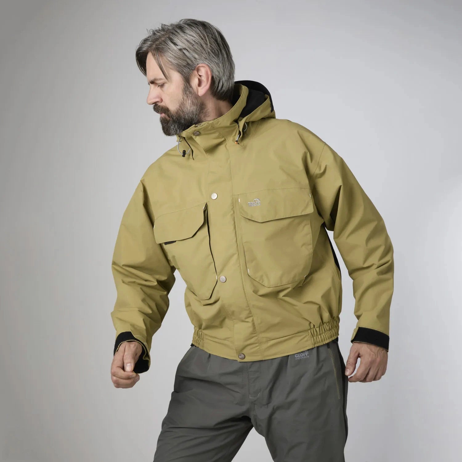 GEOFF ANDERSON WS Base Jacke - hellgrün