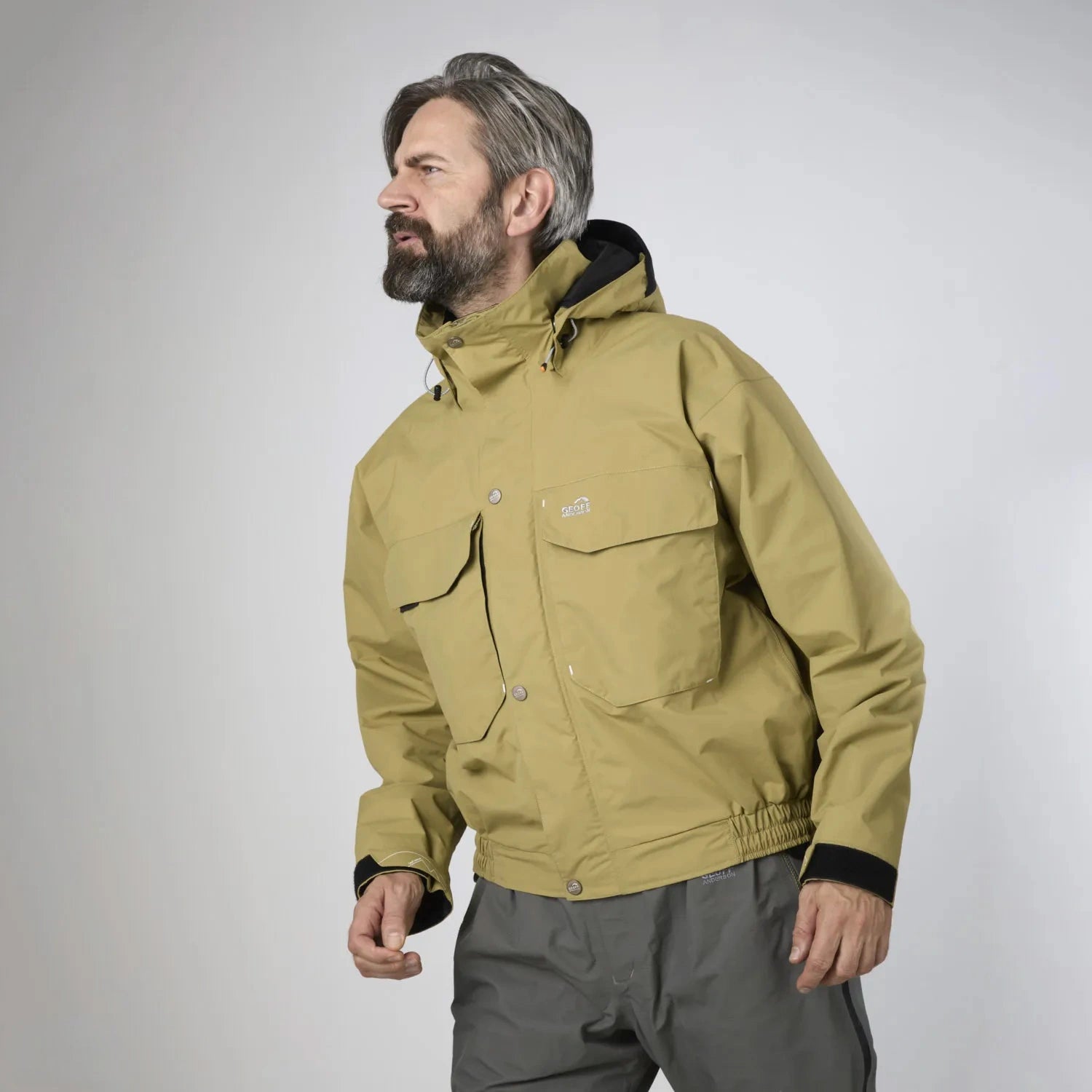 GEOFF ANDERSON WS Base Jacke - hellgrün
