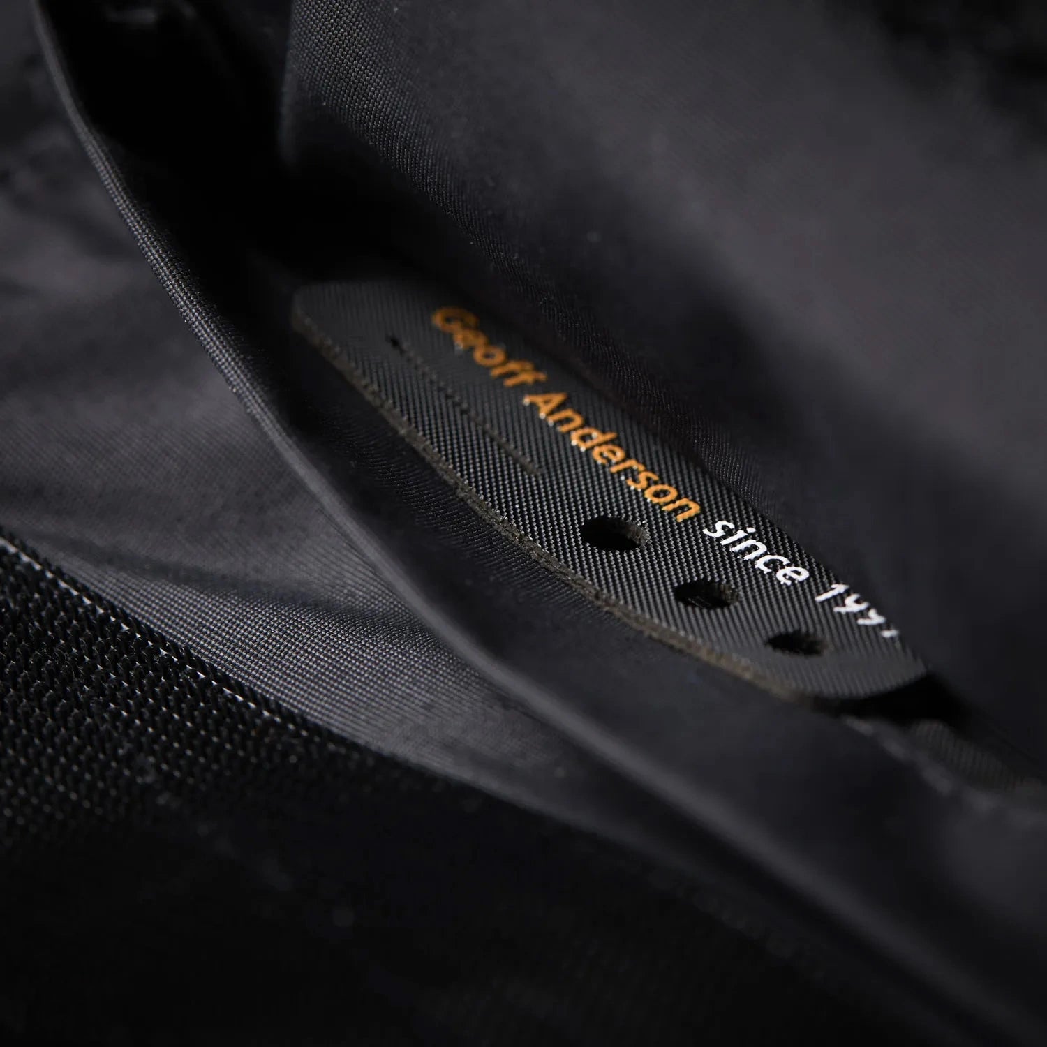 GEOFF ANDERSON WS Base Jacke - schwarz