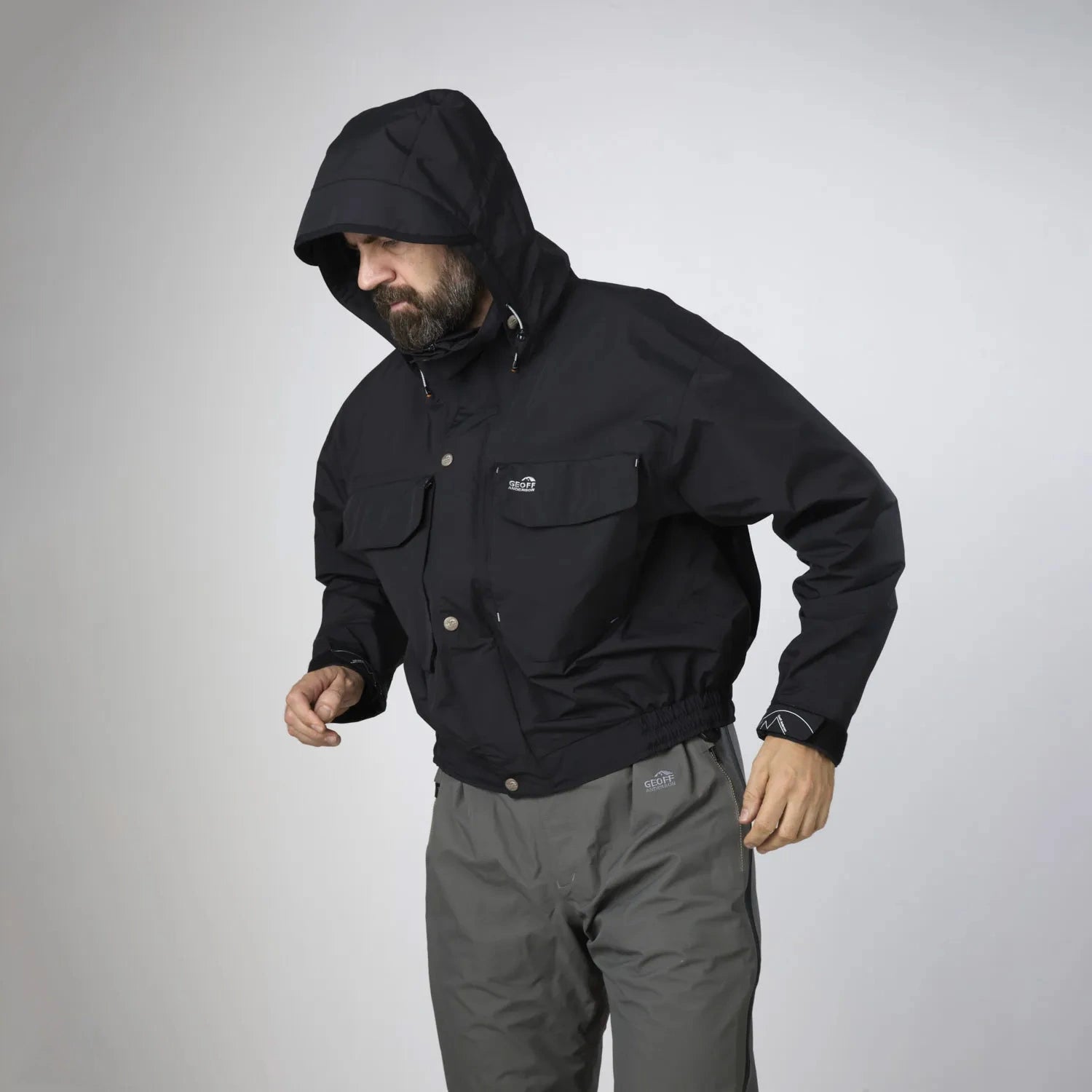 GEOFF ANDERSON WS Base Jacke - schwarz