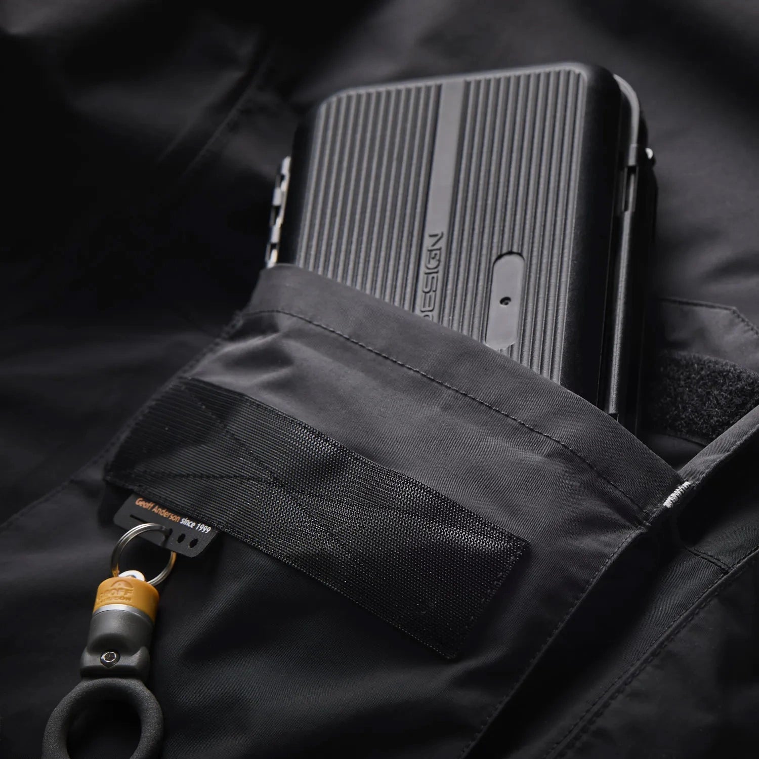 GEOFF ANDERSON WS Base Jacke - schwarz