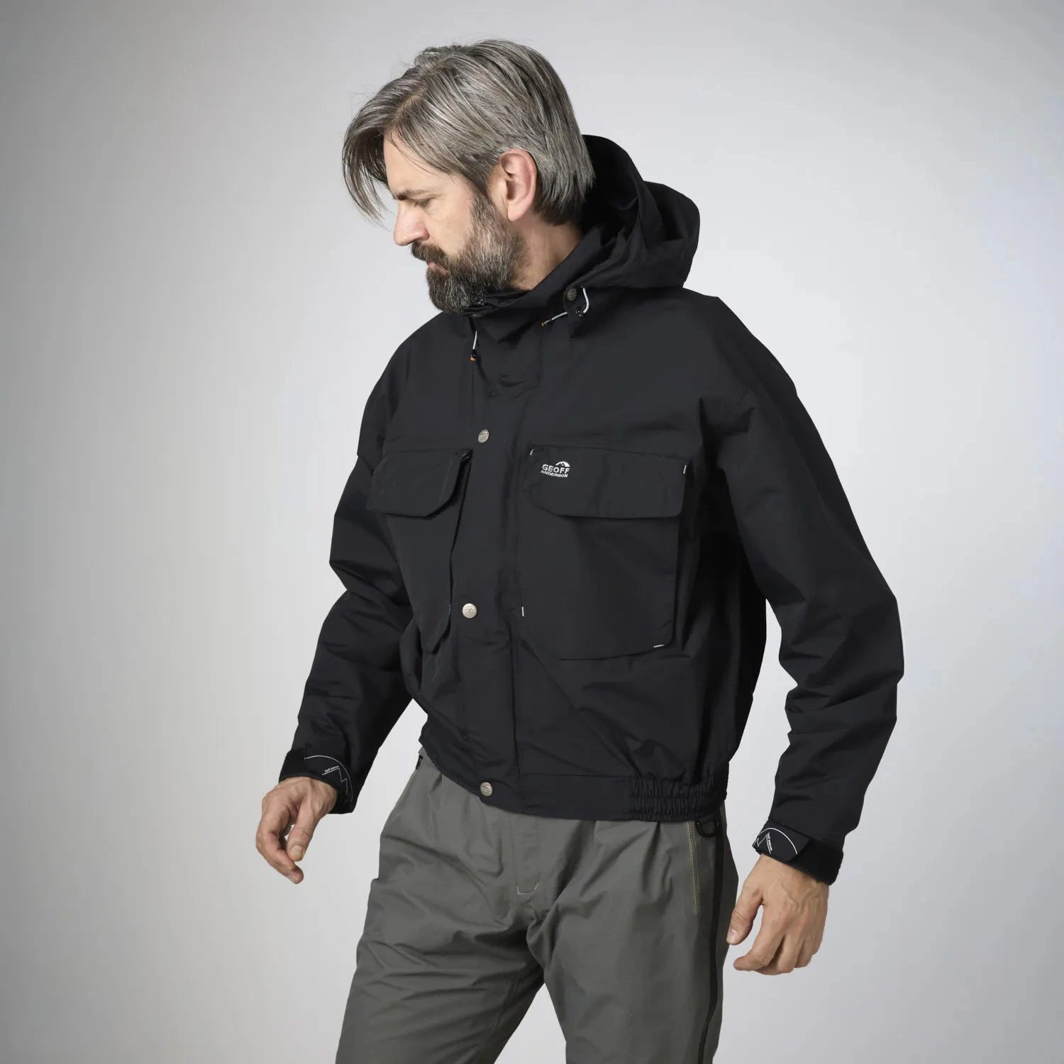 GEOFF ANDERSON WS Base Jacke - schwarz