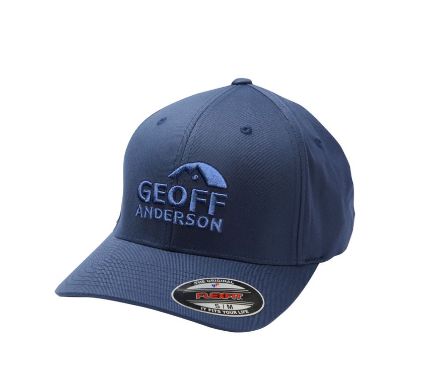 GEOFF ANDERSON Kappe Flexfit NU - blau