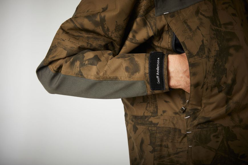 GEOFF ANDERSON Dozer Jacke Rough - leaf