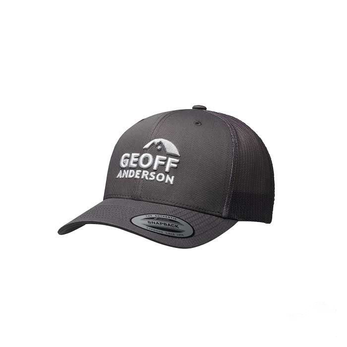 GEOFF ANDERSON Kappe Snapback Trucker - grau