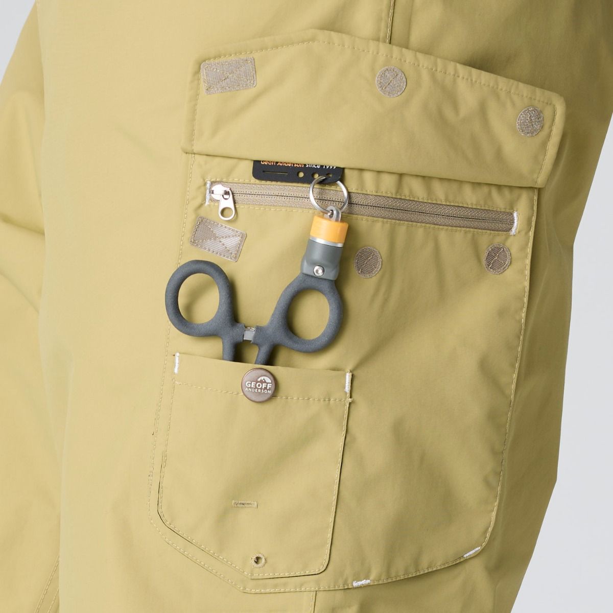 GEOFF ANDERSON Urus Hose Basis hellgrün (senfgeld) - Outdoor Monkey
