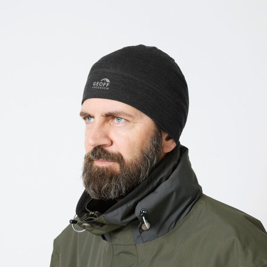 GEOFF ANDERSON WizWool 150 Beanie - schwarz