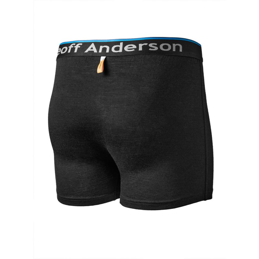 GEOFF ANDERSON WizWool 165 soft Boxer Shorts Tencel™ - schwarz