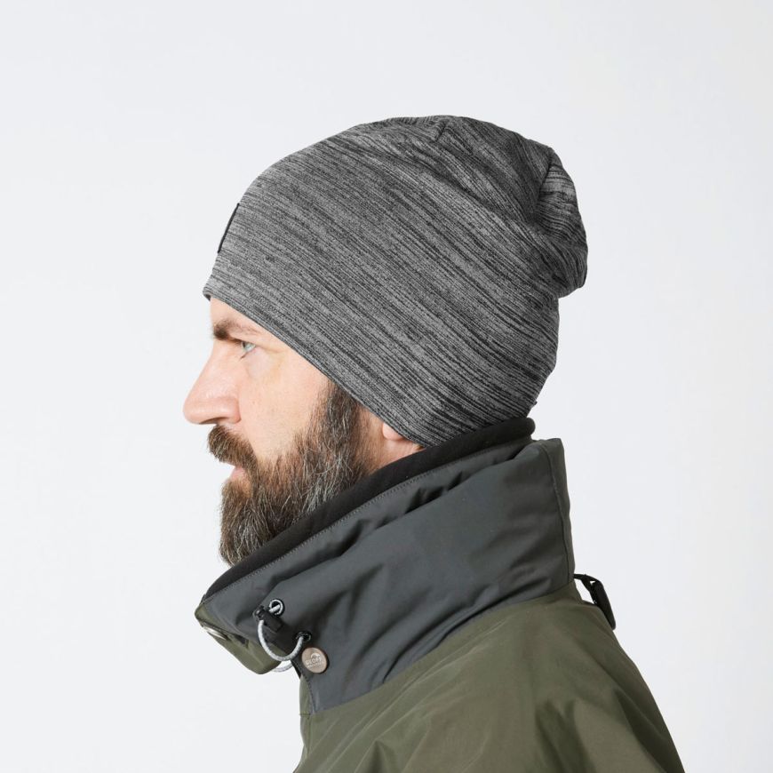 GEOFF ANDERSON WizWool 210 Haube - grau meliert