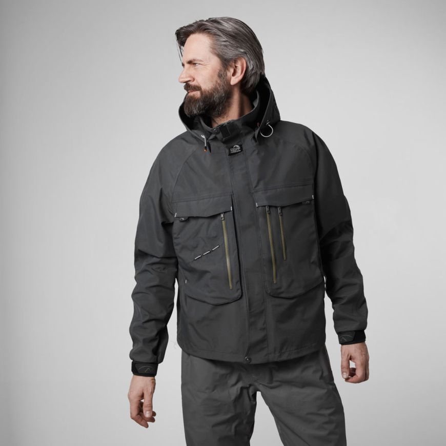 GEOFF ANDERSON WS Pro Watjacke - dunkelgrau